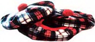 Brushed Wool Tartan Tam