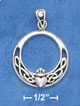 contempory sterling silver claddagh