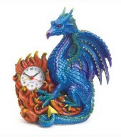Blue Dragon Clock