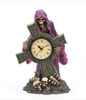 Grim Reaper Clock