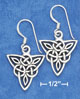 trinity knot celtic earrings